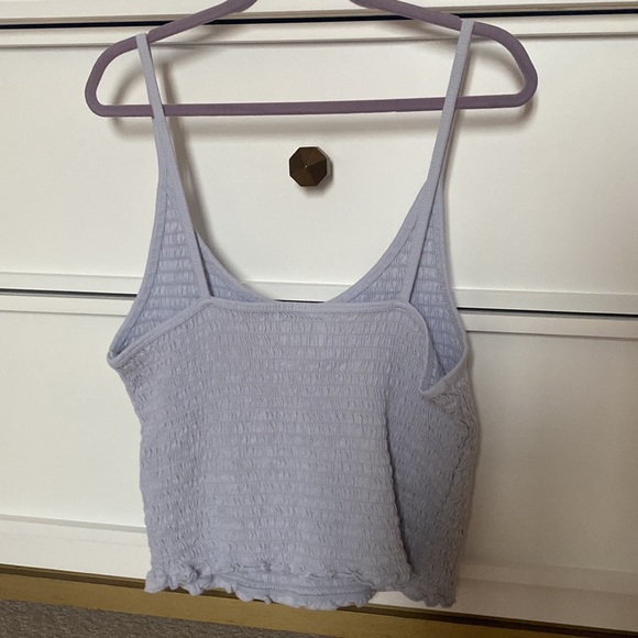 Light purple tank top from Hollister size M. Perfect condition, originally $47. - Picture 2 of 4